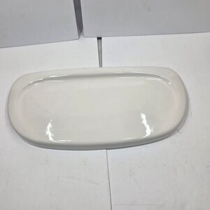 American Standard Toilet Tank Lid Cover 75098400 White Porcelain 20x9 Chipped